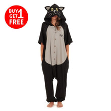 Load image into Gallery viewer, Snuggs Summer Onesie Cat