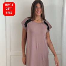 Load image into Gallery viewer, Women summer Cafe Lace Night shirt