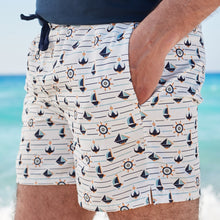 Load image into Gallery viewer, Men summer swimwear Boats