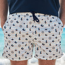 Load image into Gallery viewer, Men summer swimwear Boats