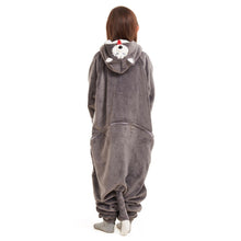 Load image into Gallery viewer, Snuggs Kids Blanket Onesie Husky