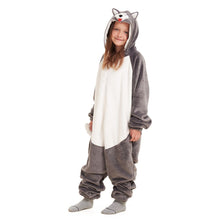 Load image into Gallery viewer, Snuggs Kids Blanket Onesie Husky
