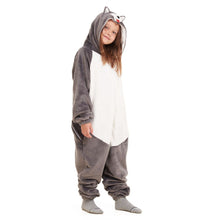 Load image into Gallery viewer, Snuggs Kids Blanket Onesie Husky