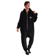 Load image into Gallery viewer, Snuggs Blanket Onesie Black