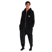 Load image into Gallery viewer, Snuggs Blanket Onesie Black