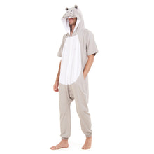 Load image into Gallery viewer, Snuggs Summer Onesie Hippo