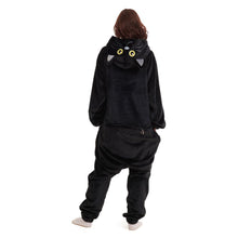 Load image into Gallery viewer, Snuggs Blanket Animal Onesie Cat