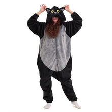Load image into Gallery viewer, Snuggs Blanket Animal Onesie Cat