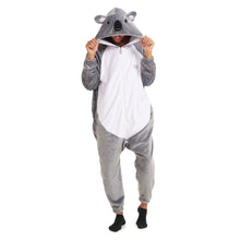 Load image into Gallery viewer, Snuggs Blanket Animal Onesie Koala