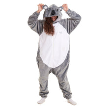 Load image into Gallery viewer, Snuggs Blanket Animal Onesie Koala