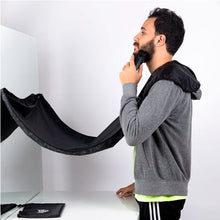 Load image into Gallery viewer, Snuggs beard cape Black