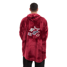 Load image into Gallery viewer, Snuggs Blanket Hoodie Dark Red مدفع رمضان
