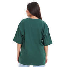 Load image into Gallery viewer, Oversized T-shirt Green