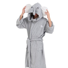 Load image into Gallery viewer, Snuggs Animal Bathrobe Elephant