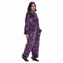 Load image into Gallery viewer, Snuggs Blanket Onesie Purple Space