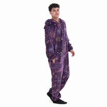 Load image into Gallery viewer, Snuggs Blanket Onesie Purple Space
