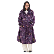 Load image into Gallery viewer, Snuggs Blanket Robe Mauve Space