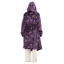Load image into Gallery viewer, Snuggs Blanket Robe Mauve Space