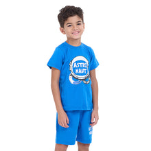 Load image into Gallery viewer, Boys summer pajama set Astronaut t-shirt + shorts