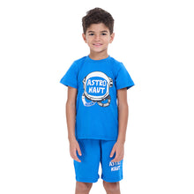 Load image into Gallery viewer, Boys summer pajama set Astronaut t-shirt + shorts