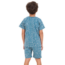 Load image into Gallery viewer, Boys summer pajama set Sports t-shirt + shorts