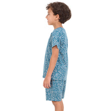 Load image into Gallery viewer, Boys summer pajama set Sports t-shirt + shorts