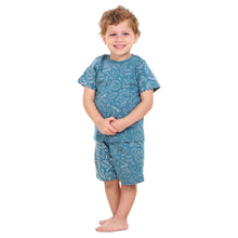 Load image into Gallery viewer, Boys summer pajama set Sports t-shirt + shorts