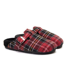 Load image into Gallery viewer, Snuggs Clogs Red x Black Checkered