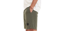 Load image into Gallery viewer, Men summer casual short Dark Green paws