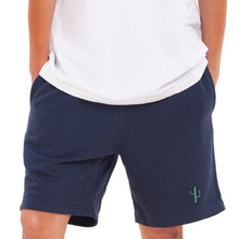 Load image into Gallery viewer, Men summer casual short Dark Blue cactus