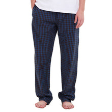 Load image into Gallery viewer, Men summer Blue x Black checkered pants