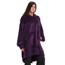 Load image into Gallery viewer, Snuggs Blanket Hoodie Deep violet