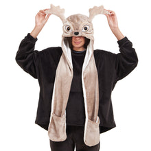 Load image into Gallery viewer, Snuggs Animal Fun hat Deer