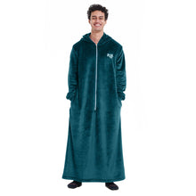Load image into Gallery viewer, Snuggs Wearable Blanket Monk Teal