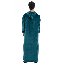 Load image into Gallery viewer, Snuggs Wearable Blanket Monk Teal