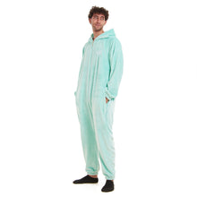 Load image into Gallery viewer, Snuggs Blanket Onesie Aqua Mint
