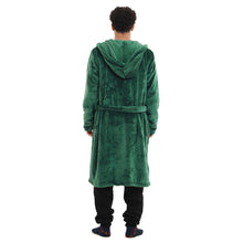 Load image into Gallery viewer, Snuggs Blanket Robe Dark Green