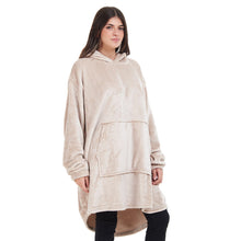 Load image into Gallery viewer, Snuggs Blanket Hoodie Beige

