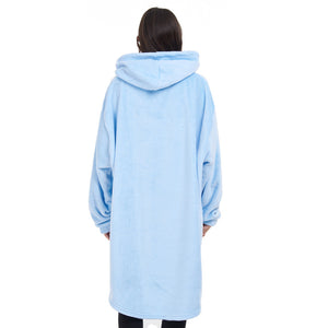 Snuggs Blanket Hoodie Light Blue