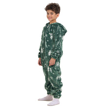 Load image into Gallery viewer, Snuggs Kids Blanket Onesie Green Christmas Tree
