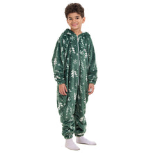 Load image into Gallery viewer, Snuggs Kids Blanket Onesie Green Christmas Tree
