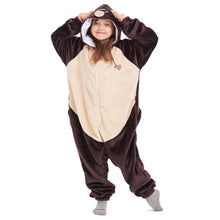 Load image into Gallery viewer, Snuggs Kids Blanket Onesie Monkey

