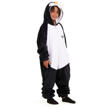 Load image into Gallery viewer, Snuggs Kids Blanket Onesie Penguin
