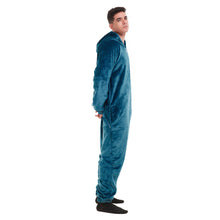 Load image into Gallery viewer, Snuggs Blanket Onesie Petroleum
