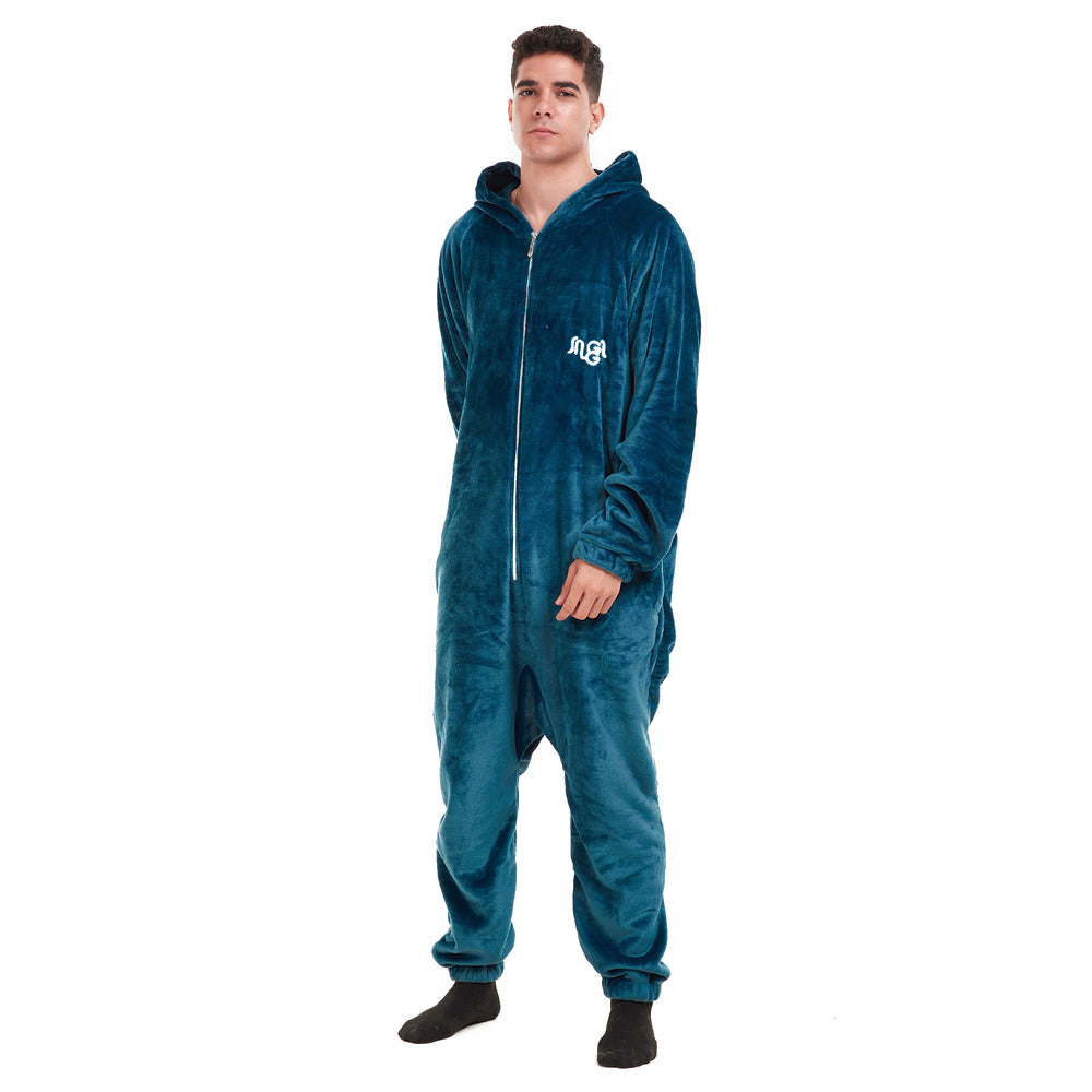 Snuggs Blanket Onesie Petroleum