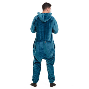Snuggs Blanket Onesie Petroleum