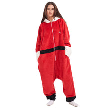 Load image into Gallery viewer, Snuggs Blanket Christmas Onesie Santa
