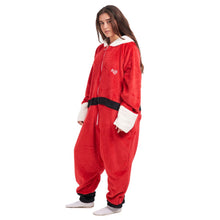 Load image into Gallery viewer, Snuggs Blanket Christmas Onesie Santa
