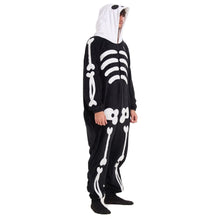 Load image into Gallery viewer, Snuggs Blanket Onesie Skeleton
