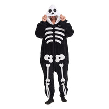 Load image into Gallery viewer, Snuggs Blanket Onesie Skeleton
